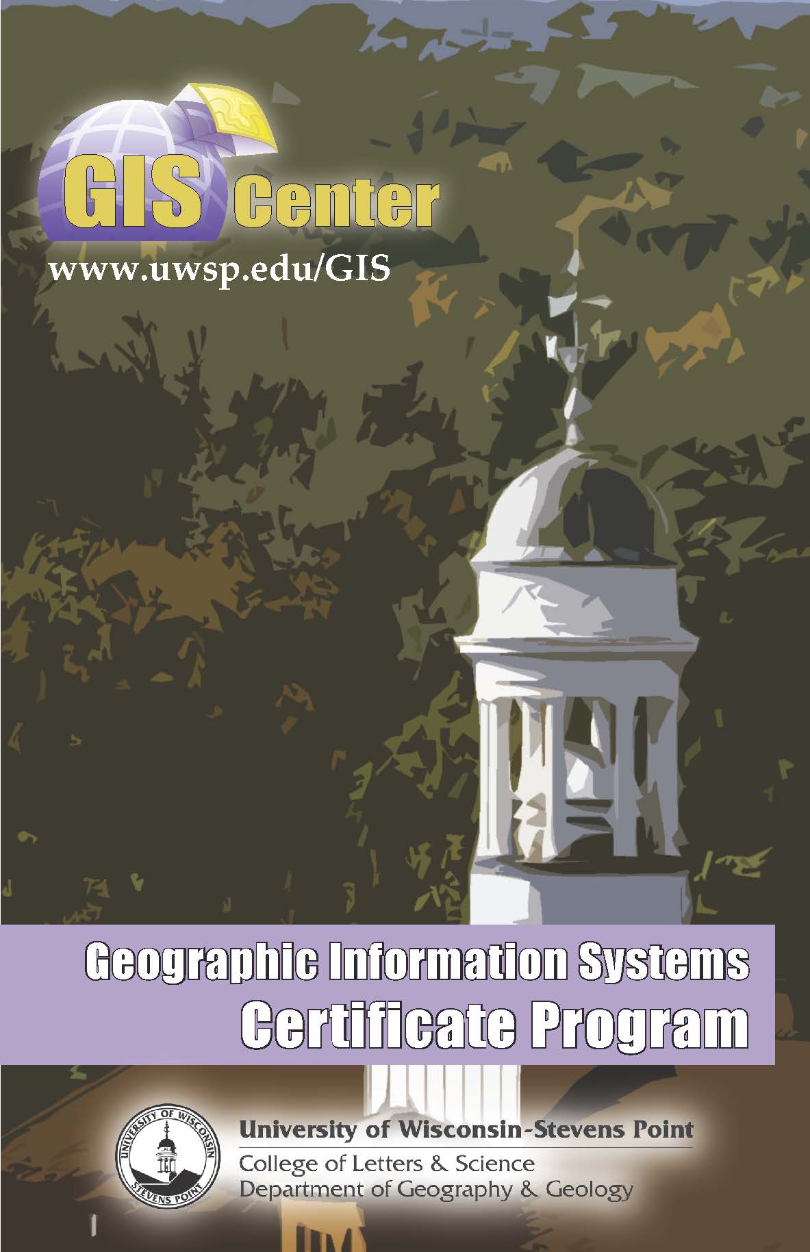 Certificate Program Geographic Information Systems Center UWSP